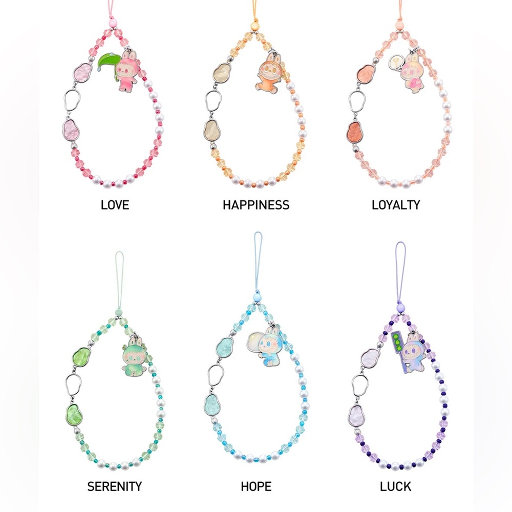 LOYALTY / PINK - Pop Mart Labubu Big Into Energy Phone Charm Strap Confirmed🌟 - Picture 6 of 8